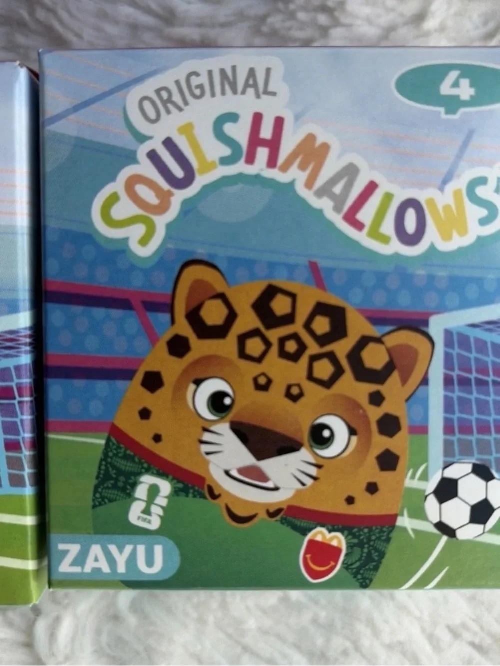 MCDONALD'S HAPPY MEAL TOY 2026 FIFA SQUISHMALLOWS #11 #1 #4 Cam Monty Zayu
